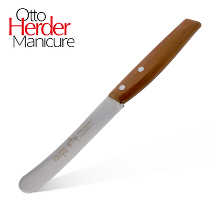 Otto Herder Buckelsmesser 22,5 cm – Frühstücksmesser aus Solingen mit Pflaumenholz-Griff