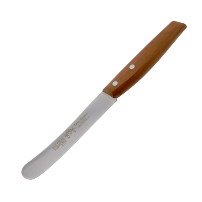 Otto Herder Buckelsmesser 22,5 cm – Frühstücksmesser aus Solingen mit Pflaumenholz-Griff