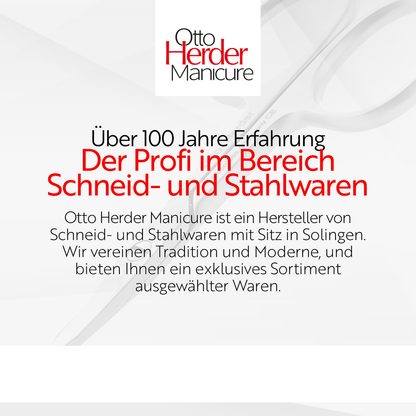 Otto Herder Buckelsmesser 22,5 cm – Frühstücksmesser aus Solingen mit Pflaumenholz-Griff