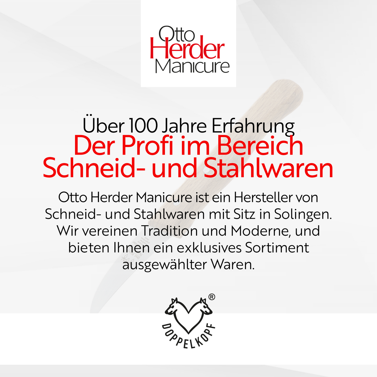 Küchenmesser Set aus Solingen, 2-teilig