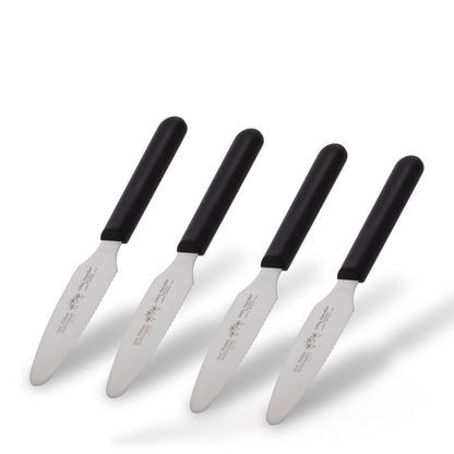 2in1 Brötchenmesser 4er Set, 21 cm