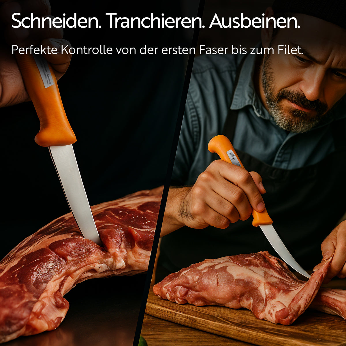 Stechmesser & Ausbeinmesser Set aus Solingen